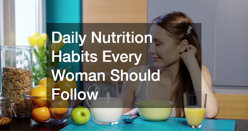 woman eating healthy food